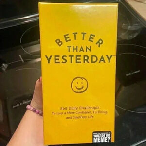 Better Than Yesterday Card Game 365 Daily Challenges BRAND NEW SEALED